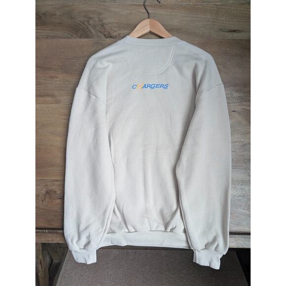 NWT The Wild Collective Charger Power Fleece Sweatshirt Womens M Cream Pullover - Picture 2 of 3